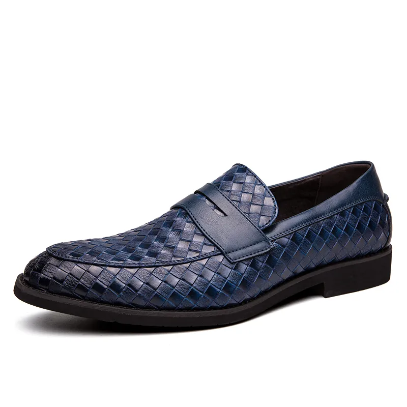 Män Oxfords Äkta läder Mäns Casual Skor Luxury Brand Mens Loafers Moccasins Business Formal Dress Shoes Plus Size 38-48 220221
