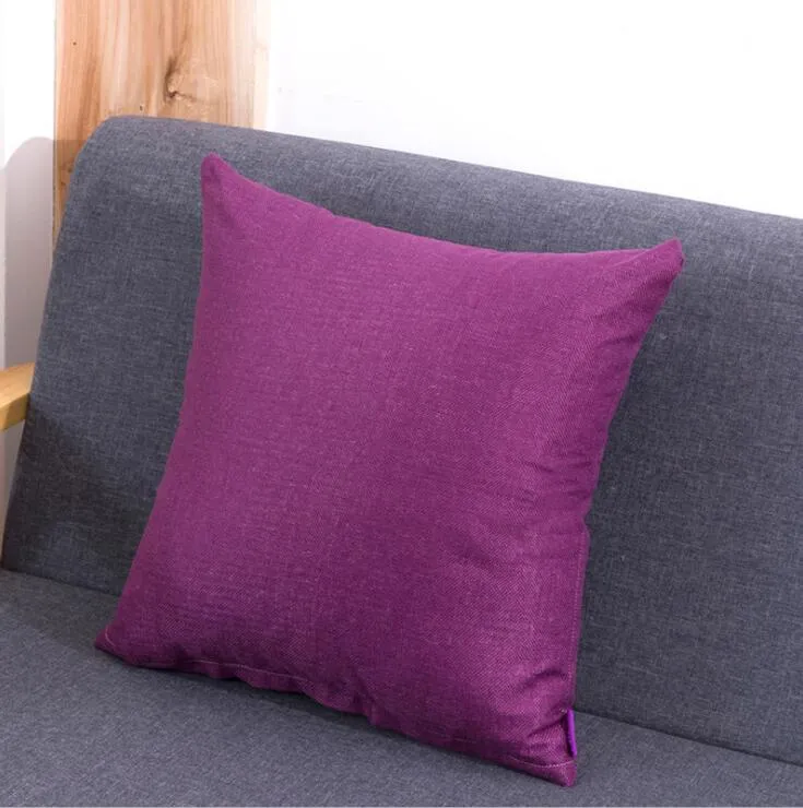 Plaid poduszka obudowa zwykła solidna poduszka okładka mody Sofa biurowa poduszka na okładkę rzuć poduszką pościel poduszki domowe tkaniny