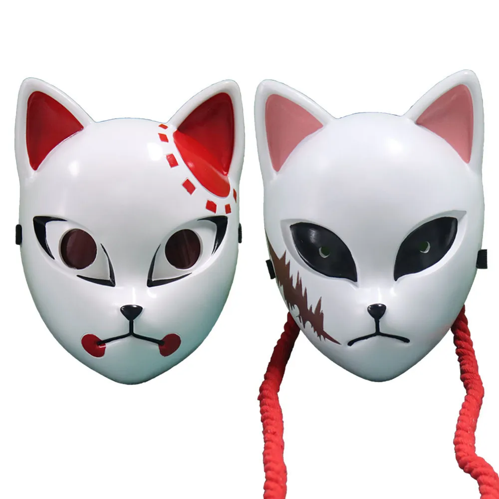 Anime sabito kamado tanjirou résine masque cosplay kimetsu no yaiba halloween party collection costume accesstes deluxe 2010267263049