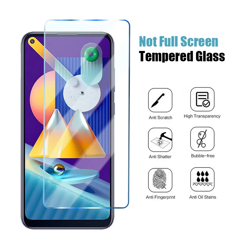 4ps vetro protettivo Samsung Galaxy A51 A52 A32 A72 A12 A50 5G Glass temperato A71 A31 A42 A41 Protettore schermo