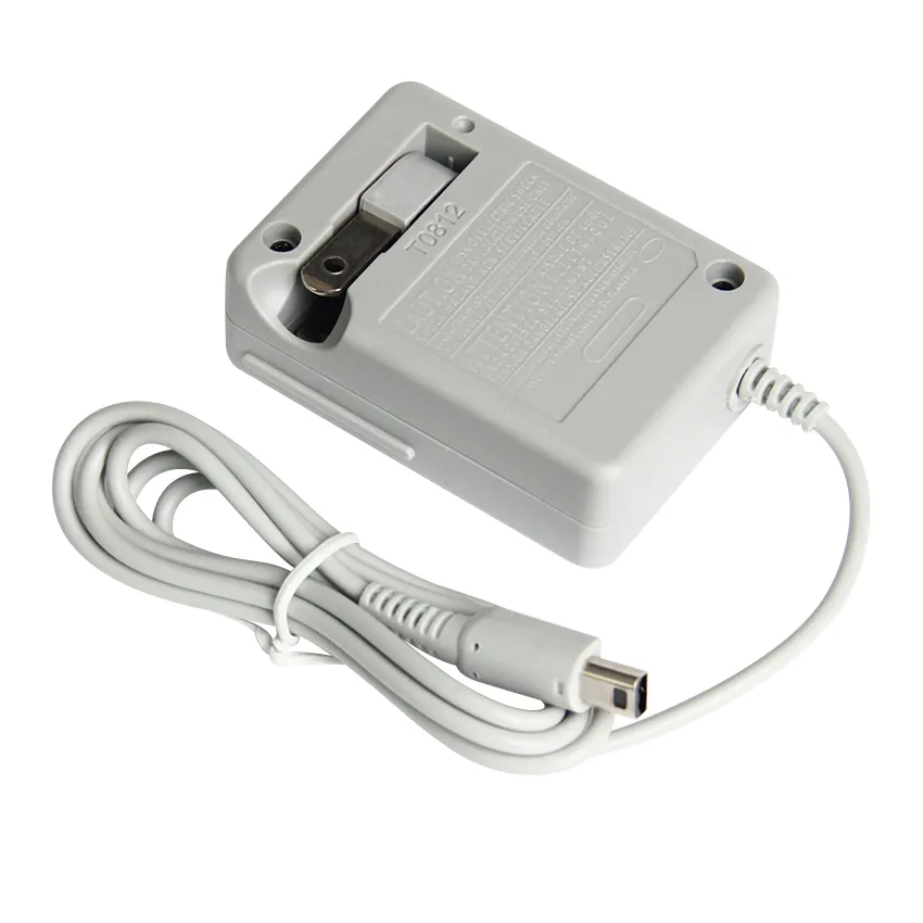 US Plug Travel AC Adapter Strona główna Ładowarka Ścienna Przewód zasilający do Nintendo DSI NDSI 3DS XL LL