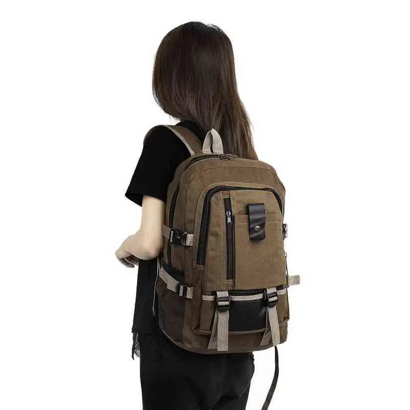 2021 Nova Mochila Ao Ar Livre Ultra-luz Poliéster Unisex Grande Capacidade 40 litros À Prova D 'Água Montanhismo Saco Travel Backpack Y1227