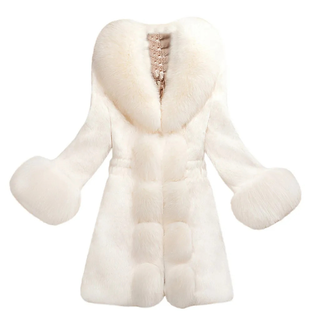 Casaco de inverno mulheres regularmente rayon maciço cor sólida casaco de pele casaco regular com vinho verde preto branco quatro cores para escolher lj201202