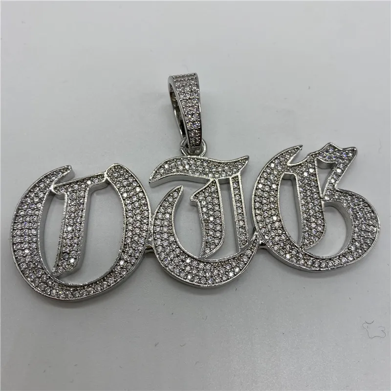 Collier pendentif avec lettres de nom personnalisées pour hommes, Hip Hop, bijoux personnalisés, or, argent, or Rose, chaînes à breloques, cadeaux 263a