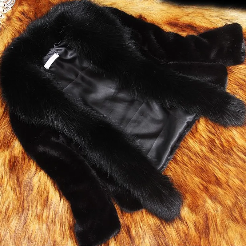 冬の女性毛皮のコート白い黒い濃いフェイクファージャケットショート201214