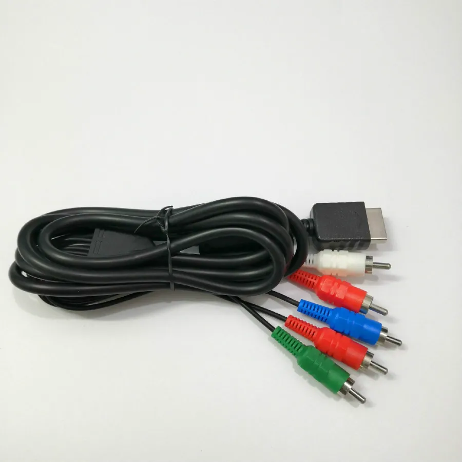 1,8M HDTV AV Audio Video Cable Komponent Drut sznurowy dla Sony PlayStation 2 3 dla PS2 PS3 Slim Adapter