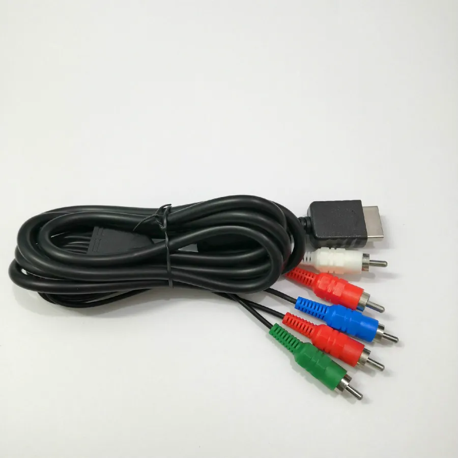 Nouveau câble de câble vidéo-audio AV composant HD 1.8M pour Sony PlayStation 2 3 PS2 PS3 adaptateur de jeu mince