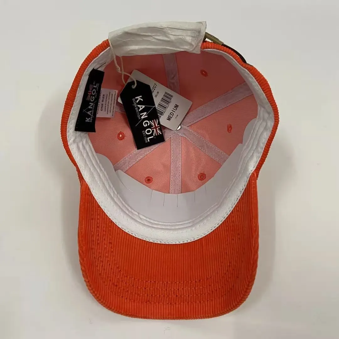 2021 nueva gorra de béisbol Kangol con patrón de animales, sombreros para el sol, sombreros de lona a la moda para viajes, gorra de pana, sombreros ajustables para hombres y mujeres C0123