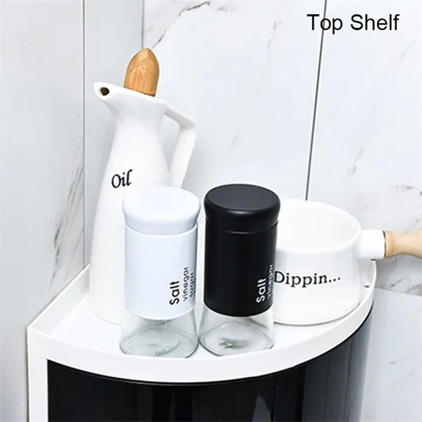 Fashion Nouvelle étagère de grande capacité espace de rangement de rangement de rangement shampooing Organisateur cosmétique Home Bathroom Accessoires Z1123206K