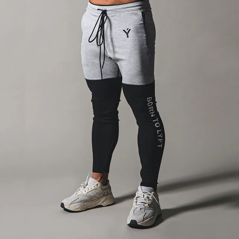 Novas calças jogging homens desporto de moletom Correndo Calças Homens Jogadores Algodão Trackpants Slim Fit Calças Bodybuilding Trouser 20ck11 1120