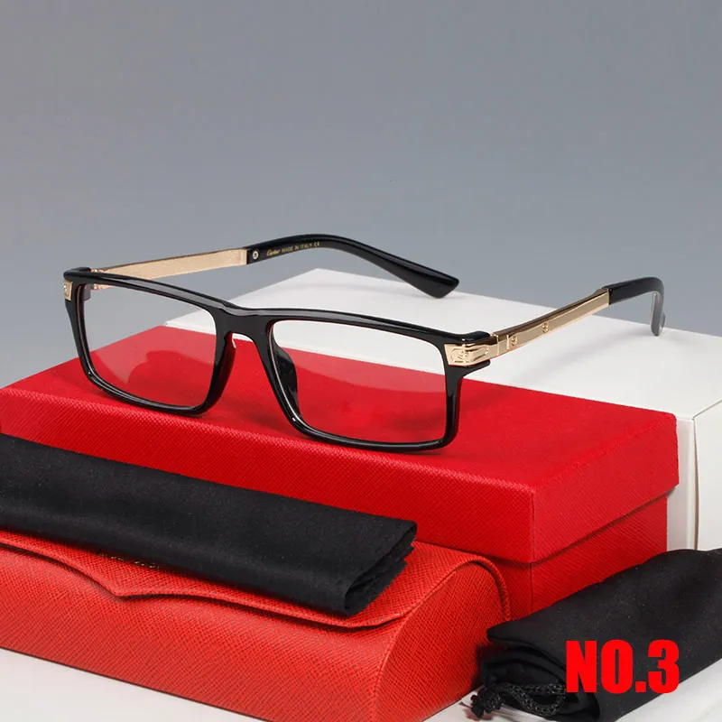 moda artysta prostokąta metalowe okulary przeciwsłoneczne optyczne ramy mody bawoły rogów klaksonów okulary okulary unisex high207f