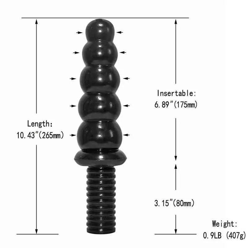 Nxy godes Dongs poignée masturbateur tirer perle Gspot Vestibule Simulation pénis mâle Plug Anal jouets sexuels pour adultes 02249899541
