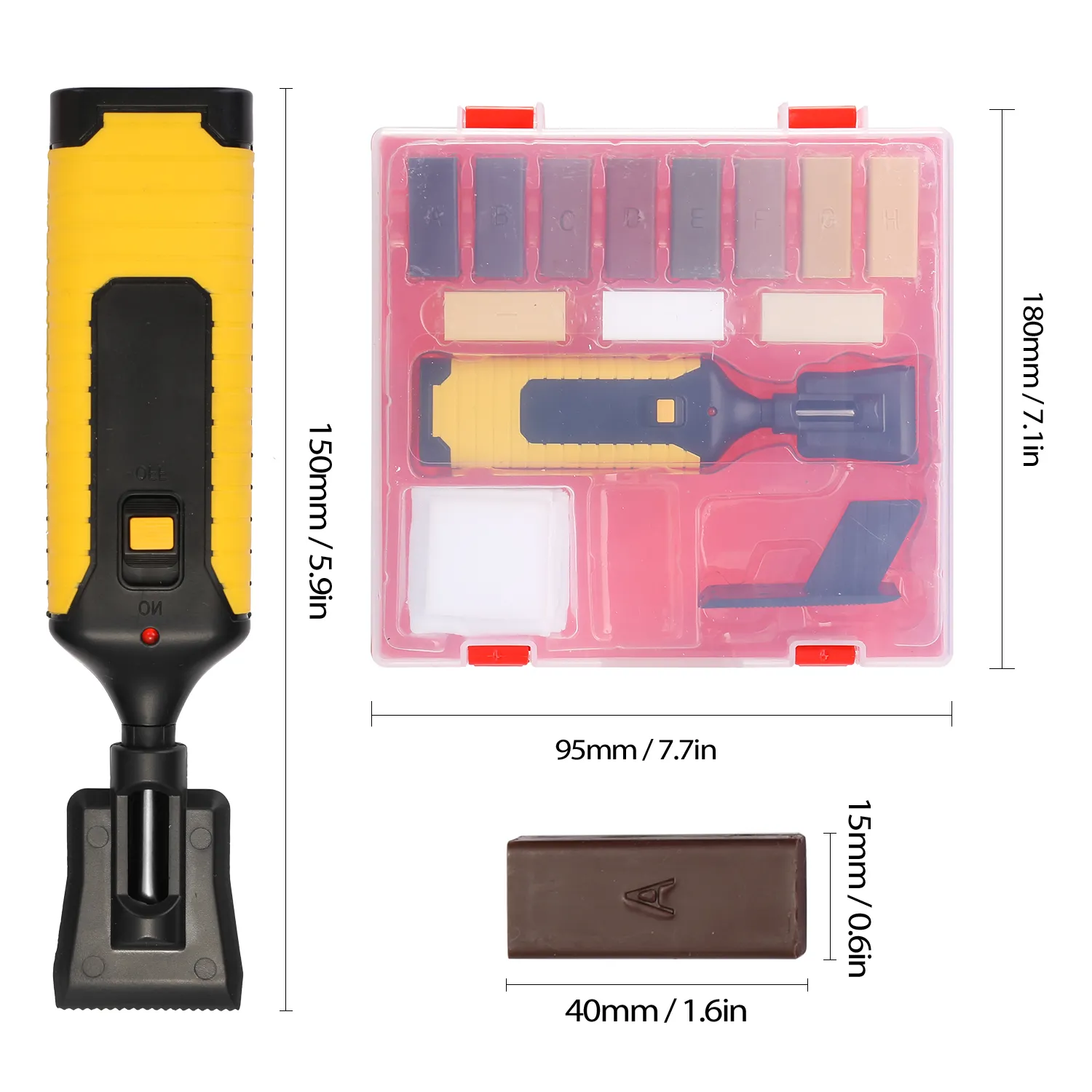 Laminat Döşeme Onarım Kiti Lamine Zemin Onarım Kiti Balmumu Sistemi Zemin Çalışması STURDY CASPING CIPS KAYAKLARI MEN1743