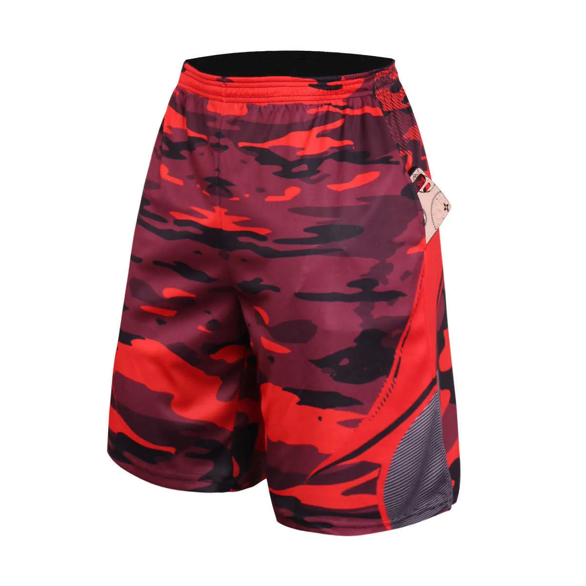 Summer Mens Pants Shorts Loose and Breathable Print shorts Fashion Casual Beach Wear