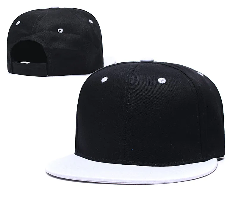 Nieuwe Blank Hip Hop Hop Gorras Gorro Toca Toucas Bone Aba Reta Rap Snapback Hoed Verstelbare Bal Caps Mannen vrouwen Zomer Strand Zon Cap272Q