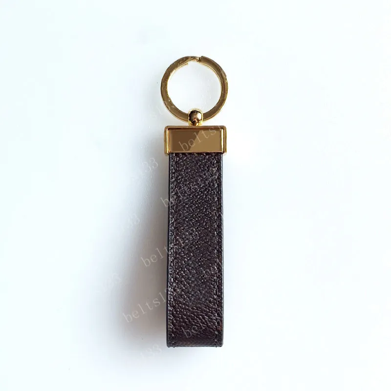 2022 Key Holder Keychain Key Chain Buckle Keychains Lovers Car Handmade Black Leather Bags Pendant Accessories 65221 with 268q