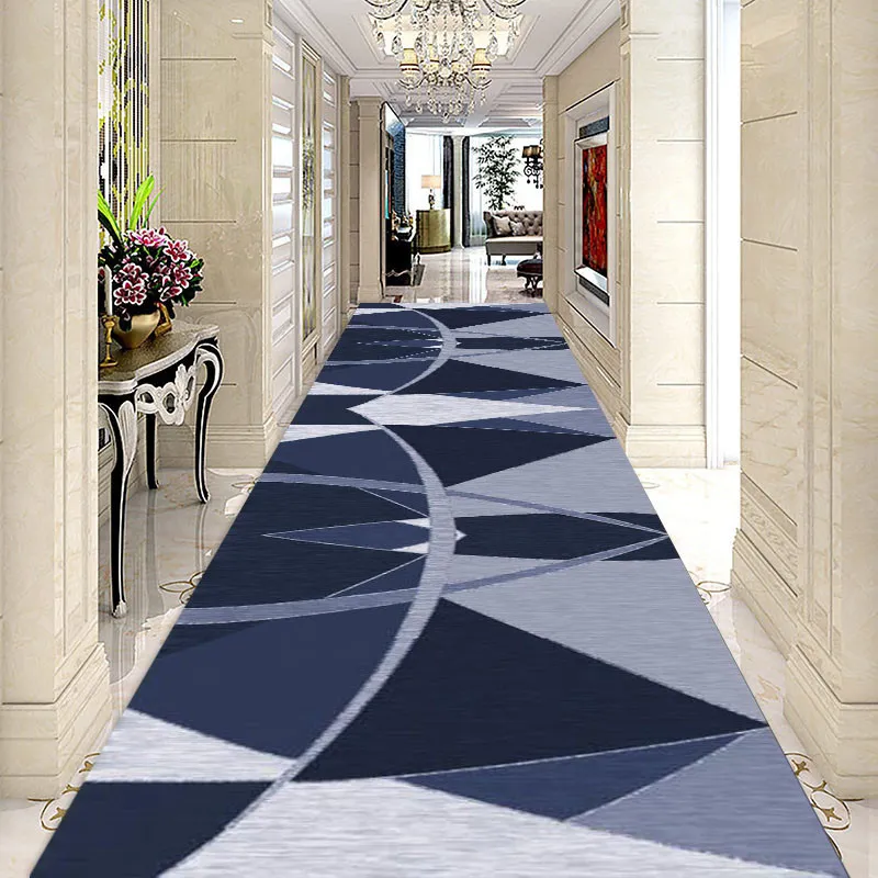 Długie schody dywan nordycki domowy korytarz korytarz dywany geometryczne dywaniki podłogowe dywany okienne Y2005273550