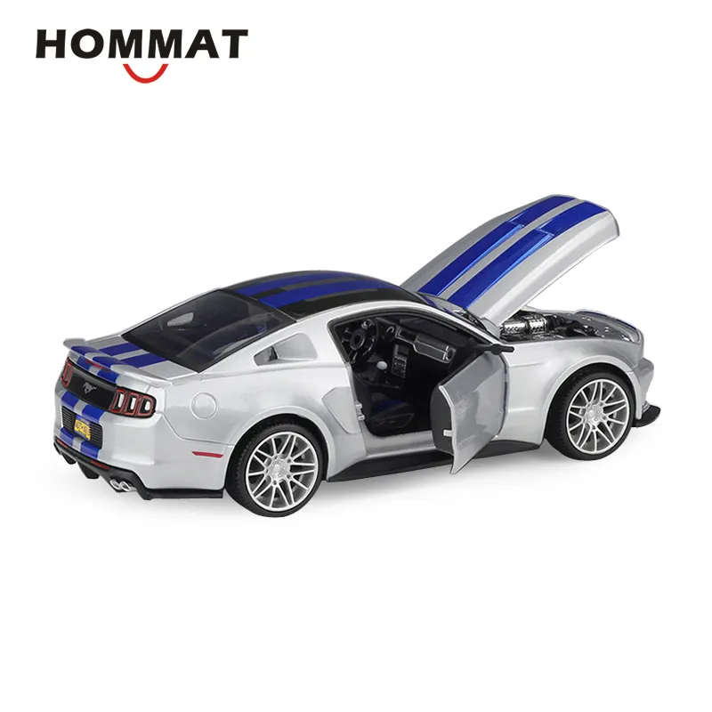 Hommat Symulacja Maisto 124 Skala 2014 Ford Mustang Street Racer Model CAR DIECAST ZYSOKOŚCI MODEL CAR BOCKIBLEBIBLE x0107427931