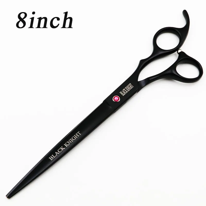 Professional 8 Inch Pet Scissors Black Knight Hair Cutting Black Shears