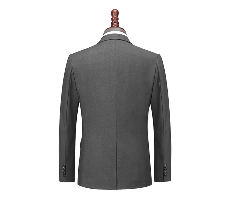 Tian Qiong Men Suits Senaste Coat Pant Designs Wedding Suits For Men Brand Clothing Slim Fit Black Grey Mens Formal Suit 201106