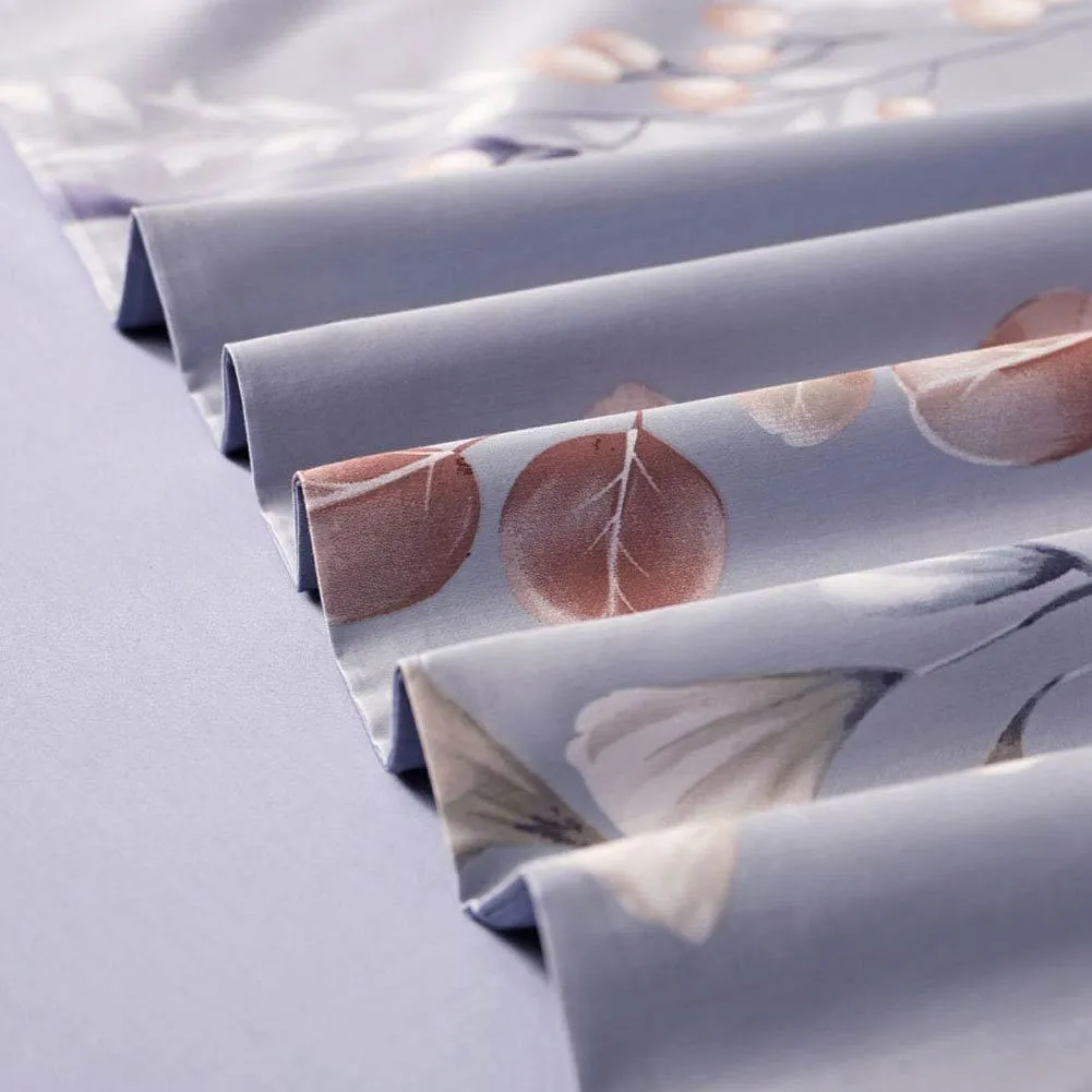 Svetanya Silkly Egyptian Cotton Bedding Linens Printed Sheet Pillowcase Duvet Cover king queen Europe double size T200706