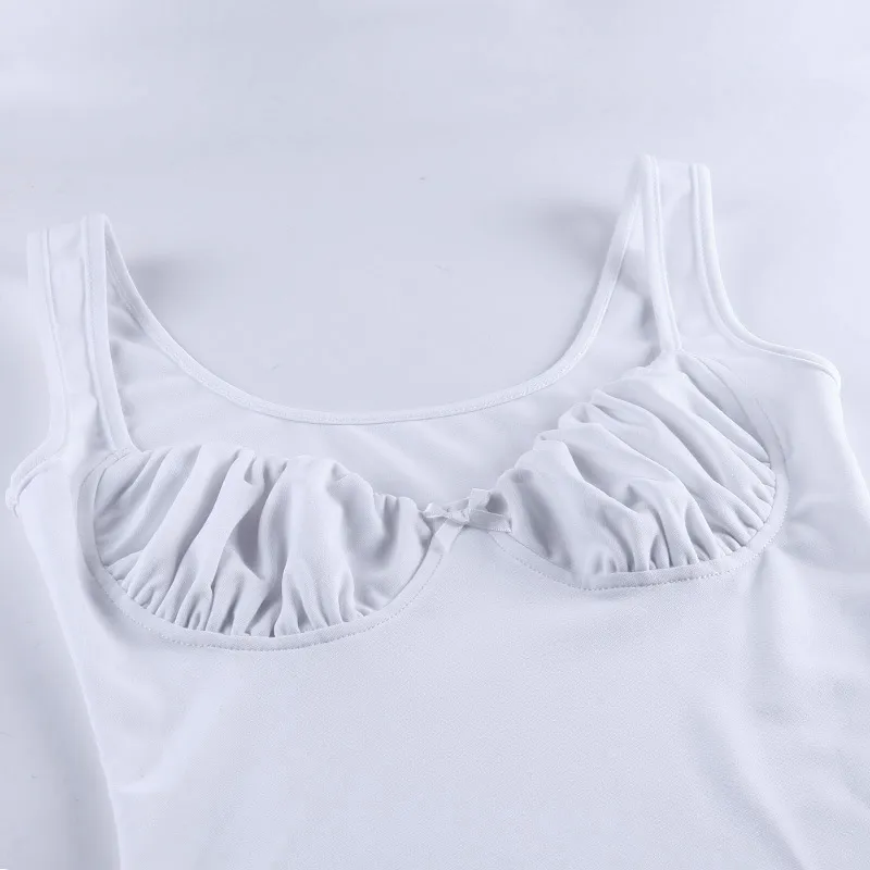 Sexy dames zomerjurk 2020 zwarte witte mini bodycon jurk mouwloze feestclub zonsondergenerde vrouwelijke streetwear md0074 t200526