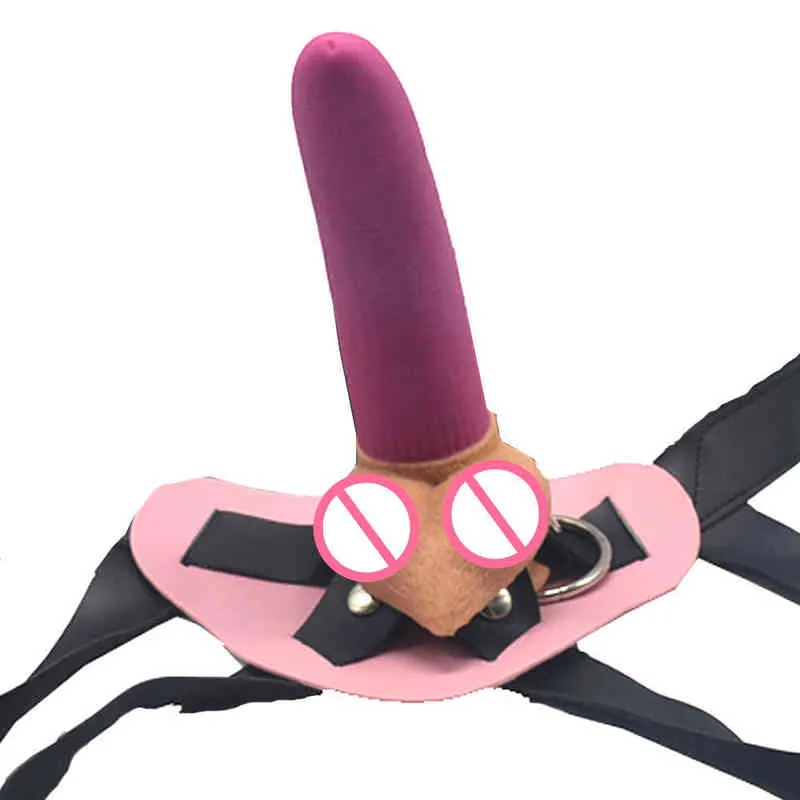 NXY Dildos Penis 항문 플러그 착용 가죽 바지의 자위 기기 성인 제품 레즈비언 섹스 토이 0221