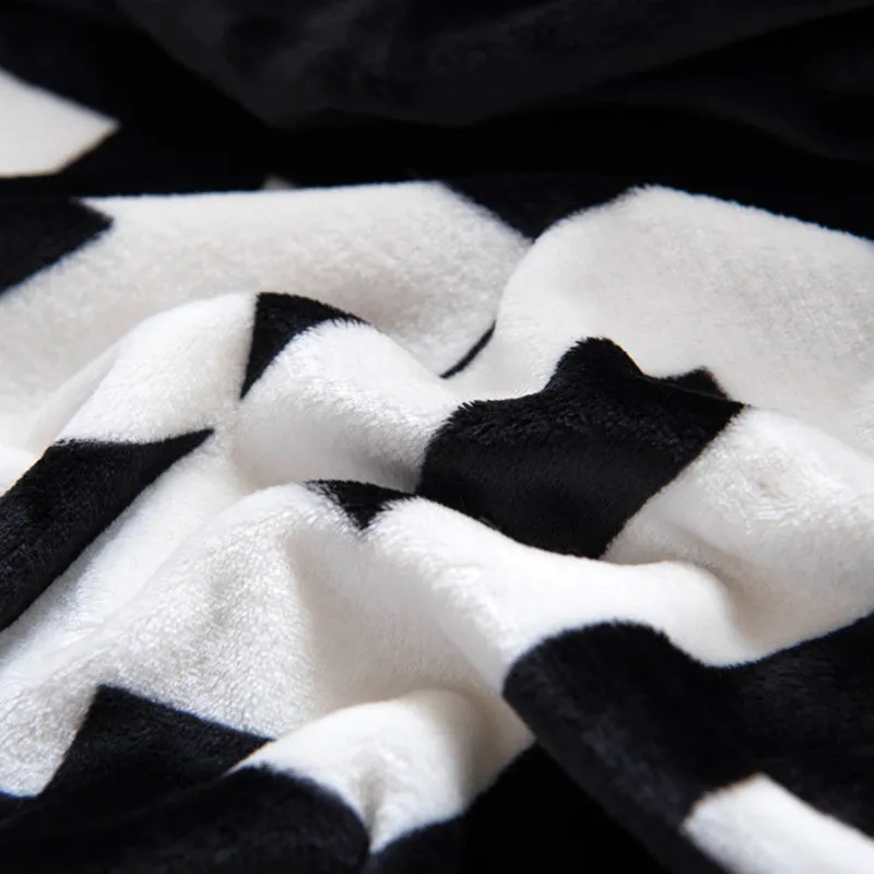Дизайнеры букв одеяла кашемир одеяло 150x200см 130x150см роскошные