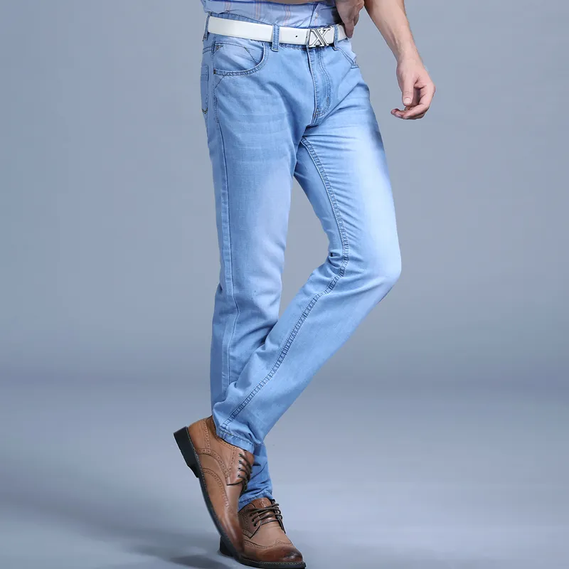 Big Sale Spring Summer Jeans UTR Thin Mens Fashion Jeans Menpants Kläder Nytt modevarumärke 201123