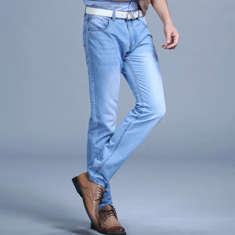 Grote verkoop Spring Summer Jeans UTR Thin Mens Fashion Jeans Menpants kleding Nieuw modemerk 201123