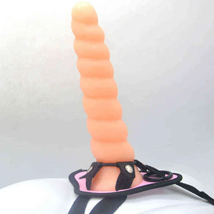 NXY Dildos Wear Simulated Penis Female Masturbator Threaded Vestibule Plug and Sexy Adult Products Anal Pants 0221