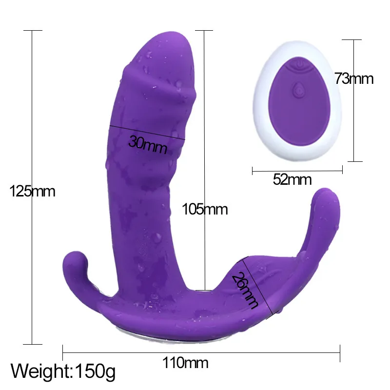 Fernbedienung Thrusting Dildo Vibratoren Höschen für Frauen Klitoris Stimulator Erwachsene Sex Maschine Weibliche Masturbator Vagina Spielzeug 201201