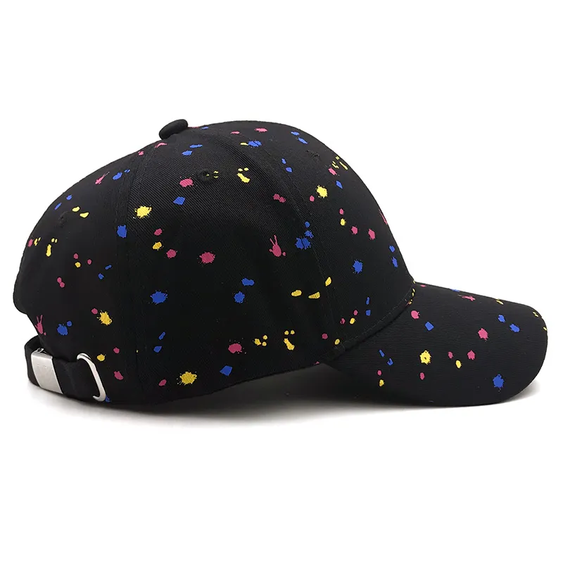 新しいカジュアル野球帽ファッションスナップバック帽子男性女性NY刺繍ホッケーハットGorras Print Graffiti Unisex CAP272D