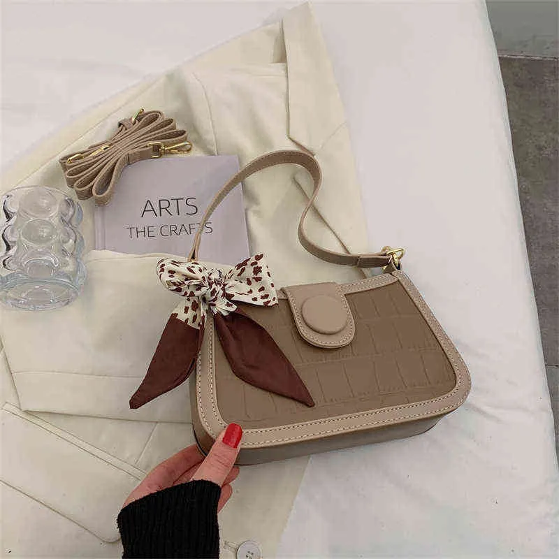 NXY сумочка меньшинство дизайн сумка женская 2022 новый камень шелковый шарф один плечевой сплайсинг рукой, несущий иностранный стиль Armpit 0210