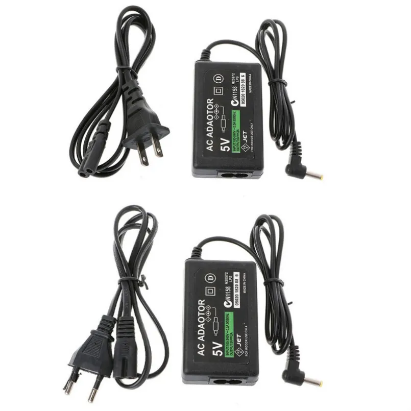 US US Plug Домашнее Настенное Зарядное Устройство Электропитание Шнур Кабель Адаптер переменного тока для Sony PSP 1000 2000 3000 тонкий с розничной коробкой