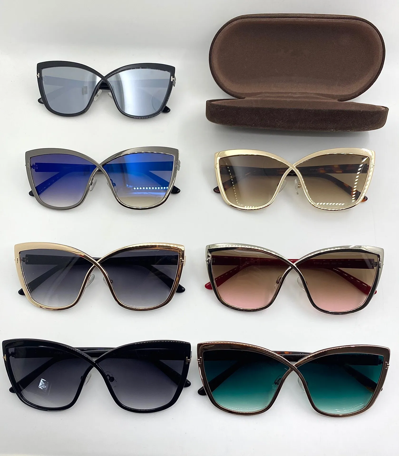 Mais recente vendendo moda popular 0715 feminino óculos de sol homens Men óculos de sol homens Gafas de sol Top Quality Sun Glasses UV400 LEN303F