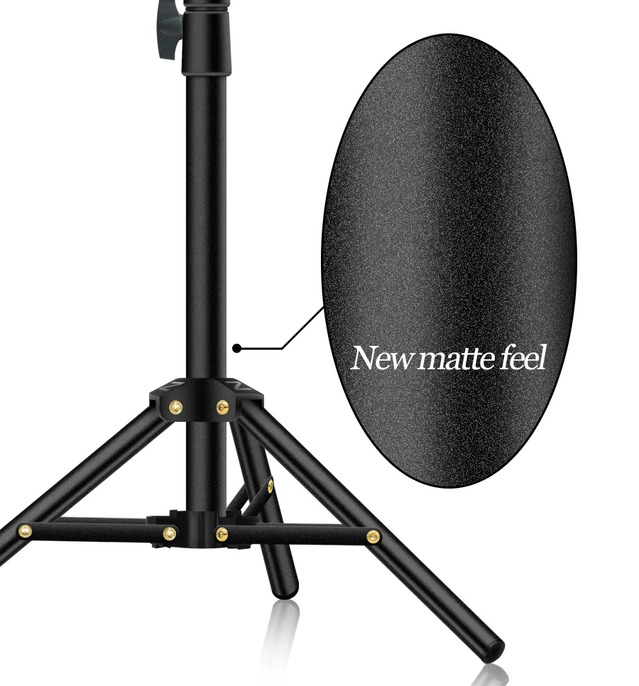 Tripod Stand Telefon Tutucu ile Uzun Yüzük Işığı LED Circle Lamba Zil ışığı YouTube'da Selfie Makyaj Videosu Tiktok9374304