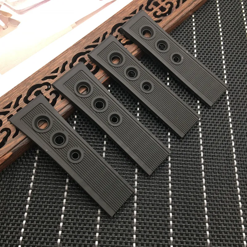 Wholesale Brand Black Blue soft Silicone Rubber Watch band 22mm 24mm WatchBand Bracelet For fit strap7750503