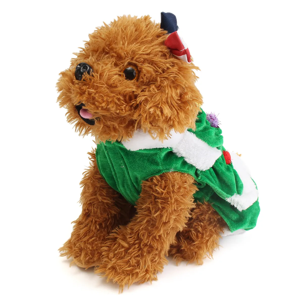 XSSMLXLXXLXXXL Festa di Natale Albero Pet Dog Cat Cappotto Cucciolo Cani caldi Vestiti Abbigliamento Y200328