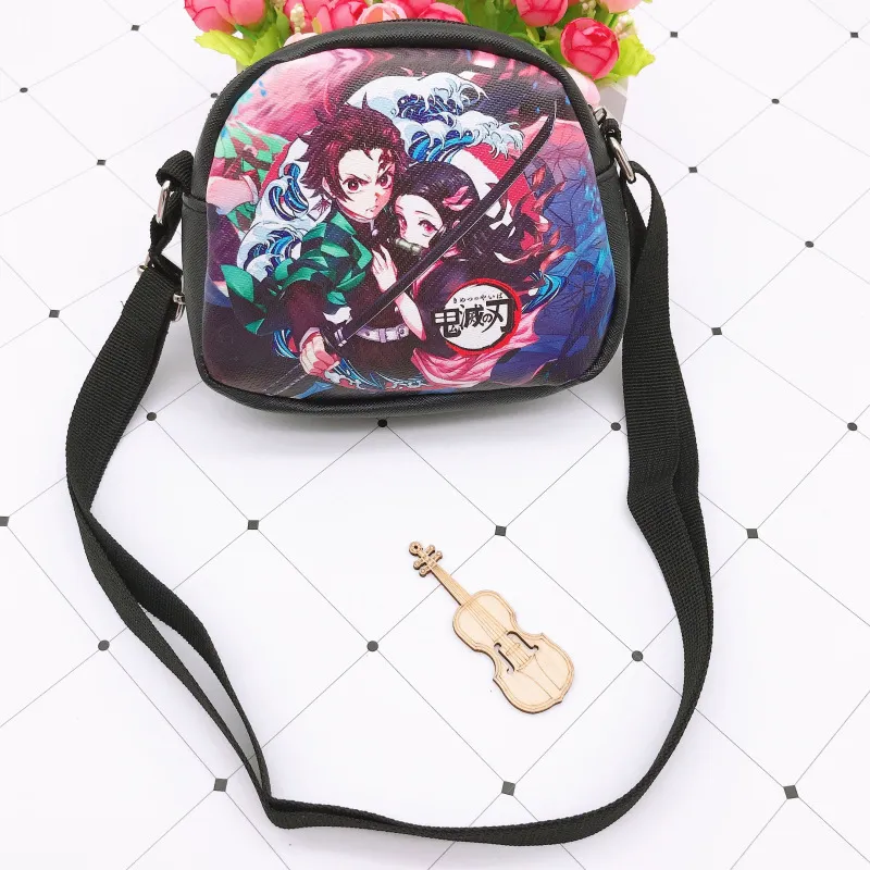 Devil's Blade Cartoon Anime Perypheral Doraemon Cosmetic Storage Bag Kimetsu No Yaiba Nezuko Bag na ramię 2011177454411