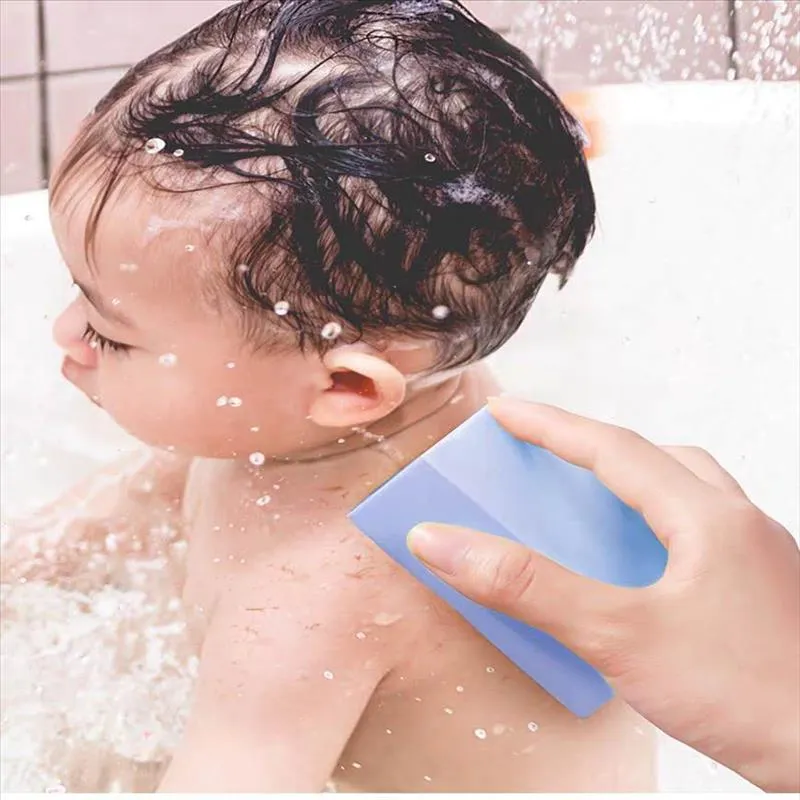 sihirli pul pullaştıran banyo duş sünger vücut ovma ayak fırçası vücut yıkayıcı banyo malzemeleri cilt sökücü temiz y112582