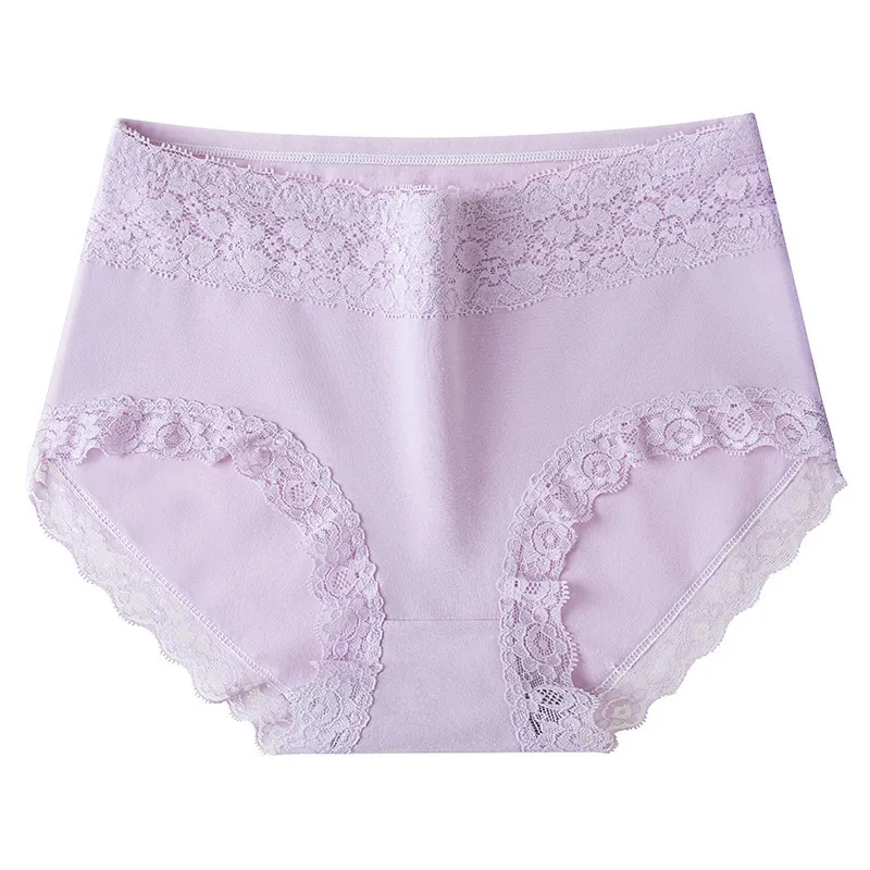Cotton Women's Underwear Cute Sexy Comfortable Soft Lace Panties Seamless Girl Briefs Flingerie Large Size SALE 220311