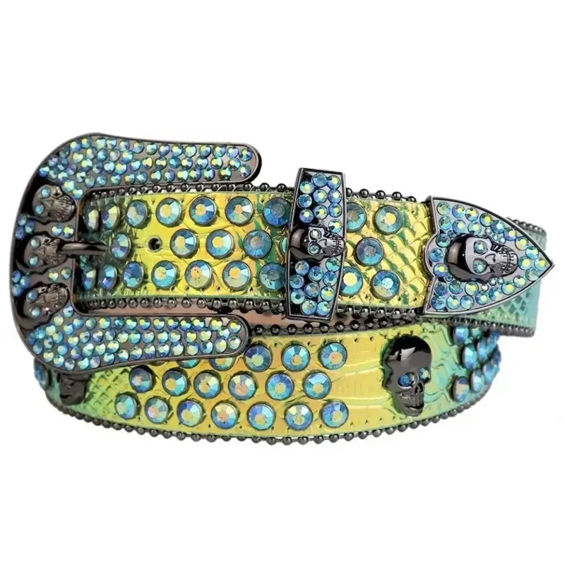 Ceinture strass Ceintures de créateurs Ceintures BB pour hommes femmes classique BB haute qualité ceinture crâne boucle femmes Cintura Ceintures 22022893