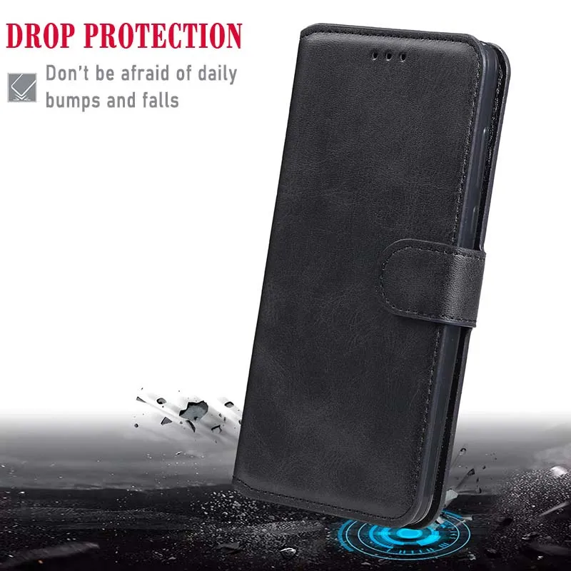 Portfel Flip PU Case for Motorola Moto Z4 E5 Plus Plus E6S 2020 P40 Skórzane pokrycie telefonu COQUE2027340