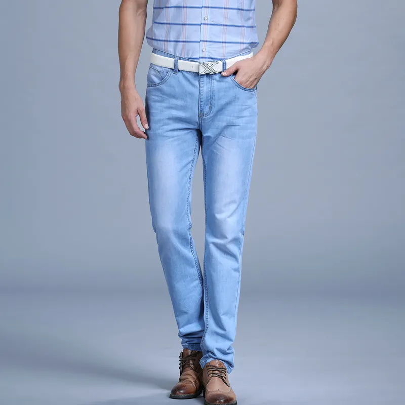 Big Sale Spring Summer Jeans UTR Thin Mens Fashion Jeans Menpants Kläder Nytt modevarumärke 201123