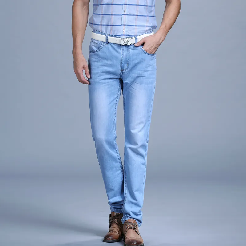 Grote verkoop Spring Summer Jeans UTR Thin Mens Fashion Jeans Menpants kleding Nieuw modemerk 201123