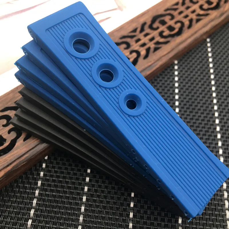 Wholesale Brand Black Blue soft Silicone Rubber Watch band 22mm 24mm WatchBand Bracelet For fit strap7750503