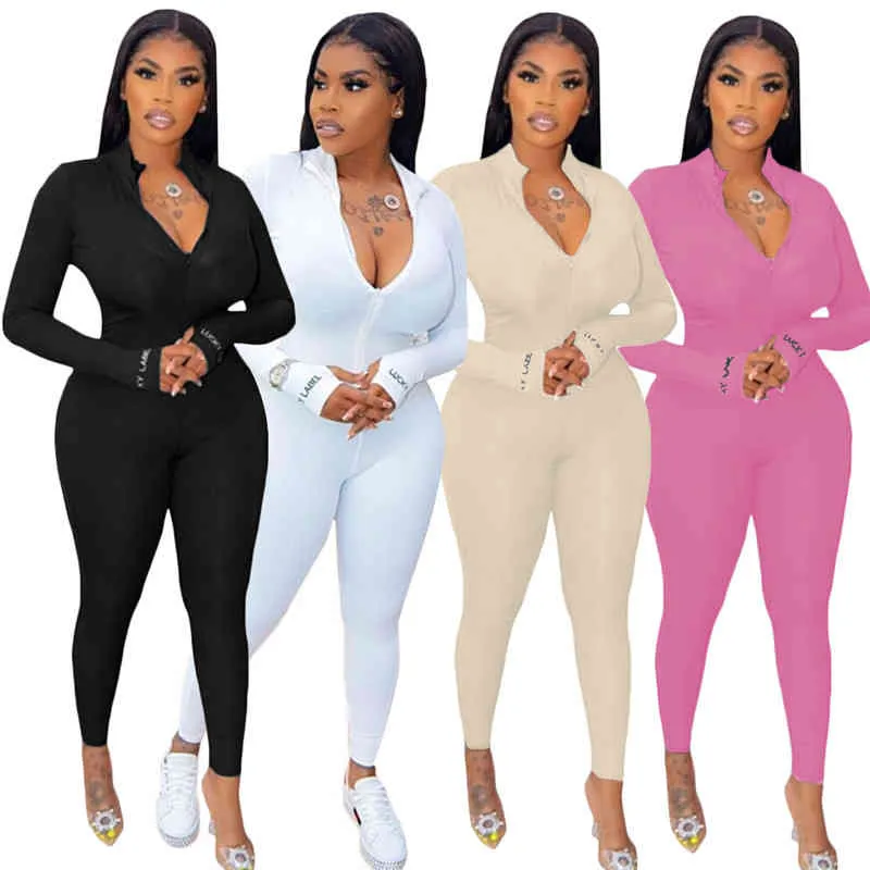 Lucky Label Jumpsuit Solid Color Halte Hallow out Dress Skirt Women Onesie Suits