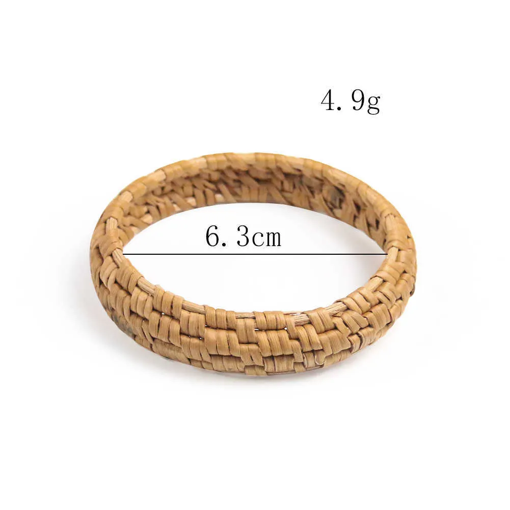 Handmade novidade unisex homens mulheres largo natural de madeira de bambu bambu pulseira pulseira amigável materiais budistas q0719