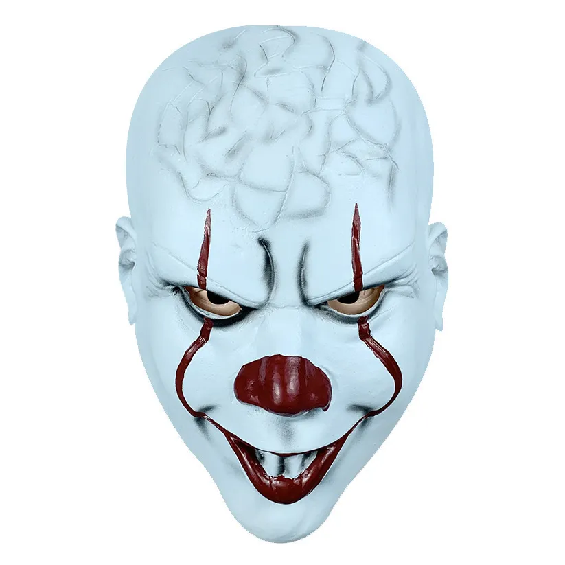 New It Chapter Two Masks Pennywise Horror Cosplay Latex Masks Halloween Party Costume Props T200622
